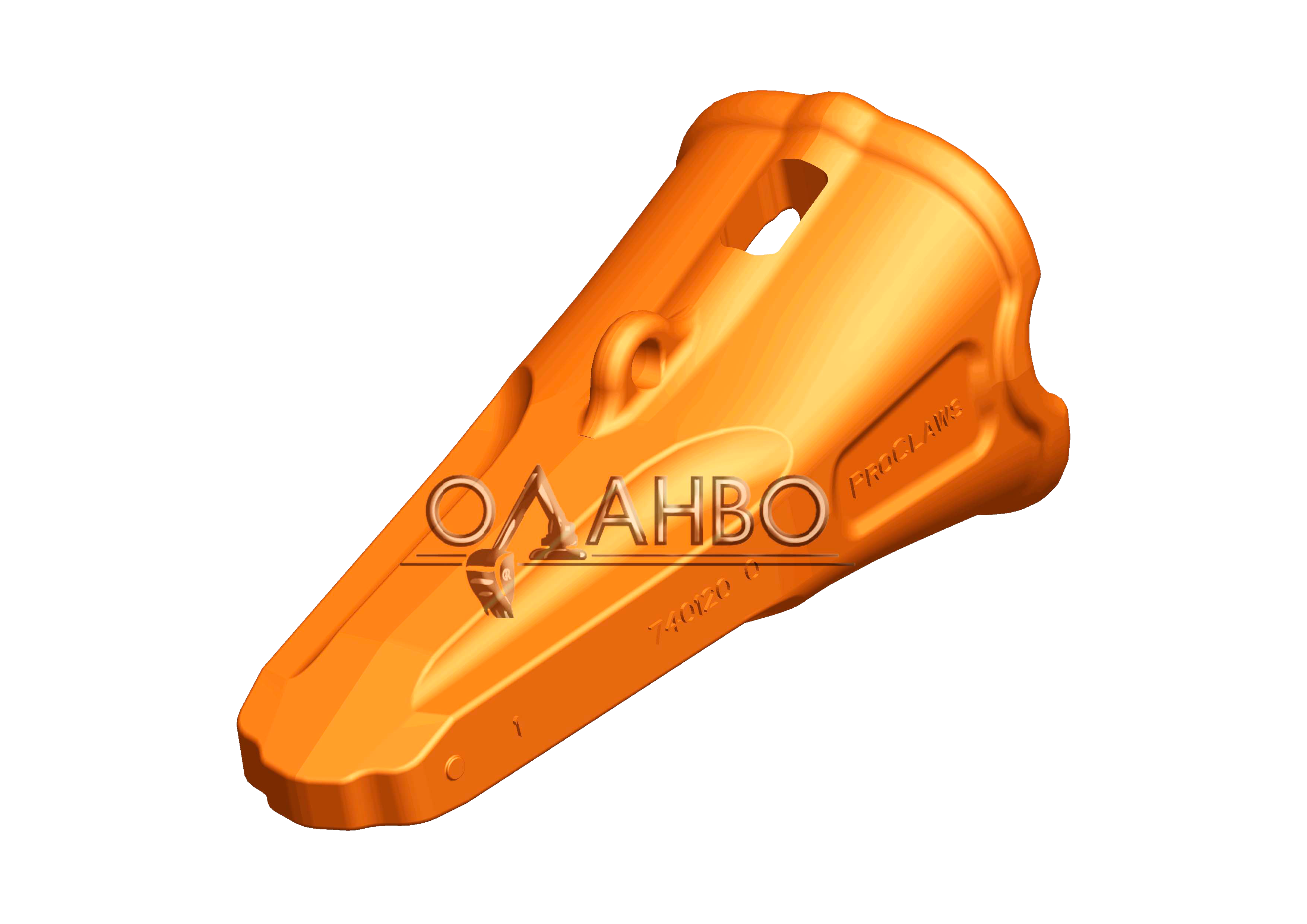 PE – коронка ProClaws для ковшей экскаваторов